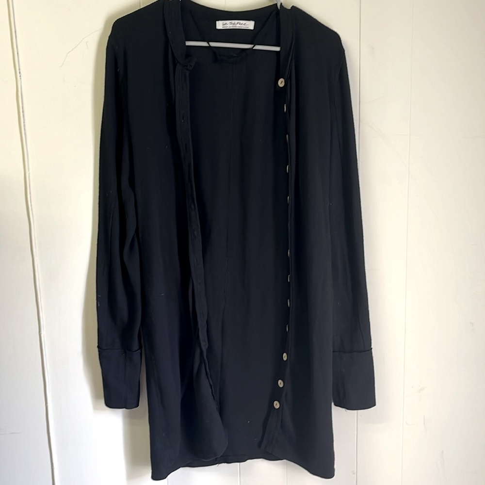 We The Free long cardigan full button down medium
